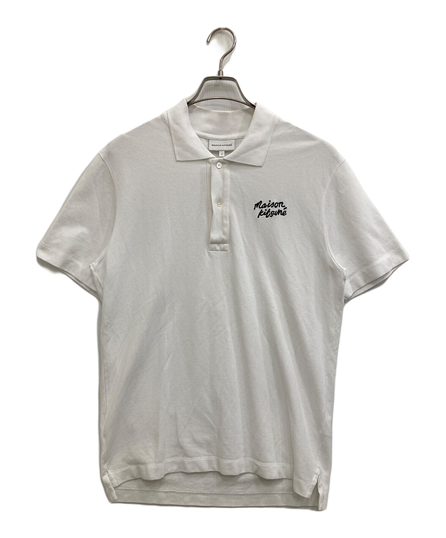 メゾンキツネ Maison Kitsune ポロシャツ y2k 古着　ゴルフS lm00207kj701003.jpg