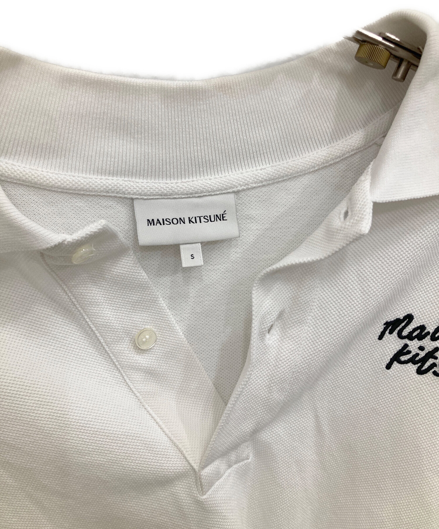 中古・古着通販】maison kitsune (メゾンキツネ) HANDWRITING LOGO