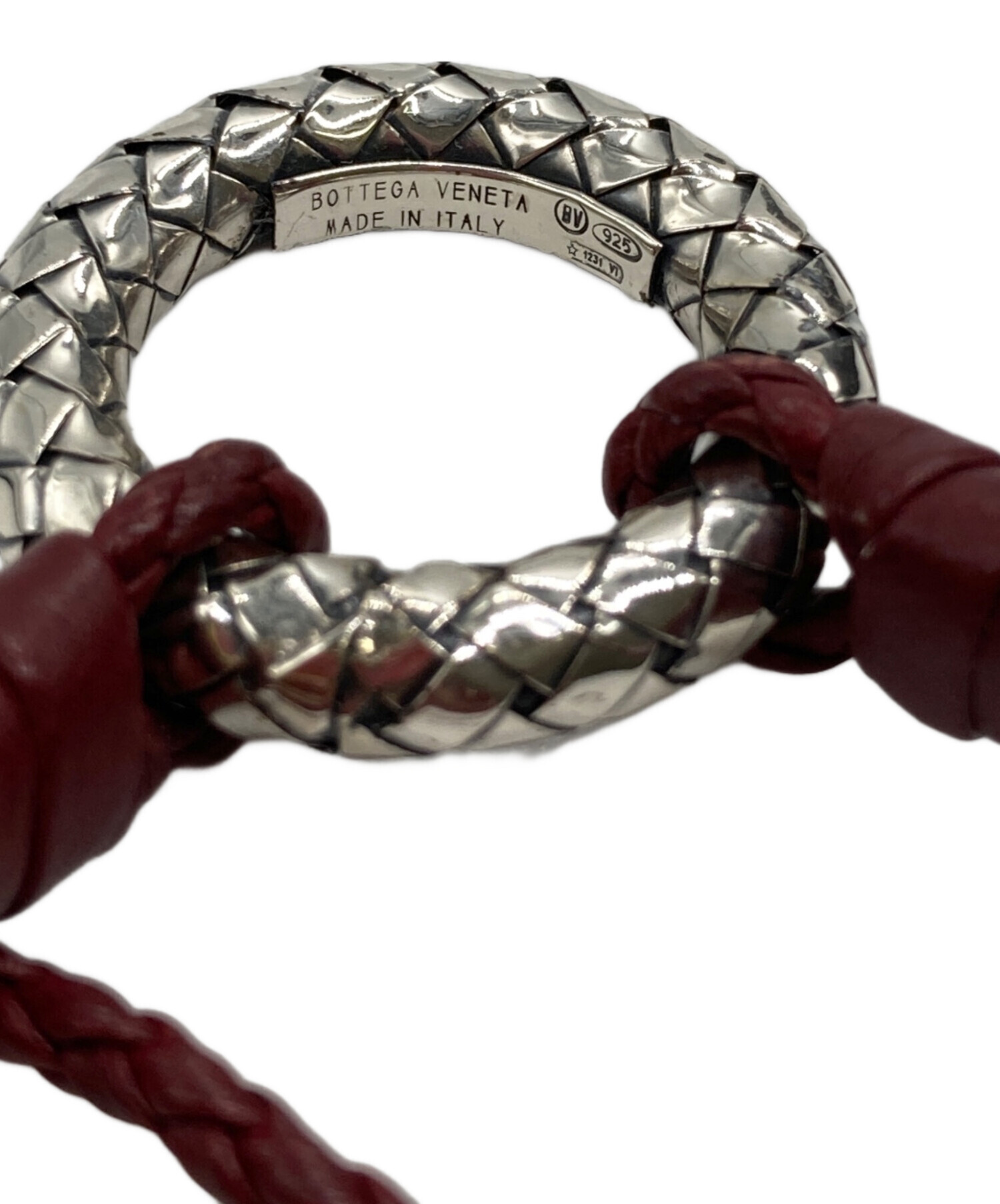 ボッテガ ネックレス レッド BOTTEGA VENETA (ボッテガベネタ