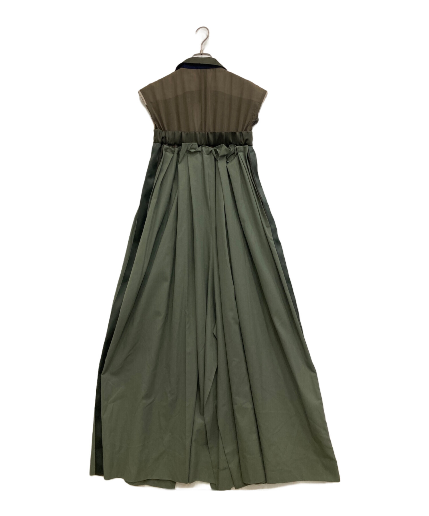 サカイ ワンピース 1 sacai プリーツワンピース 1 （S）黒 激レア