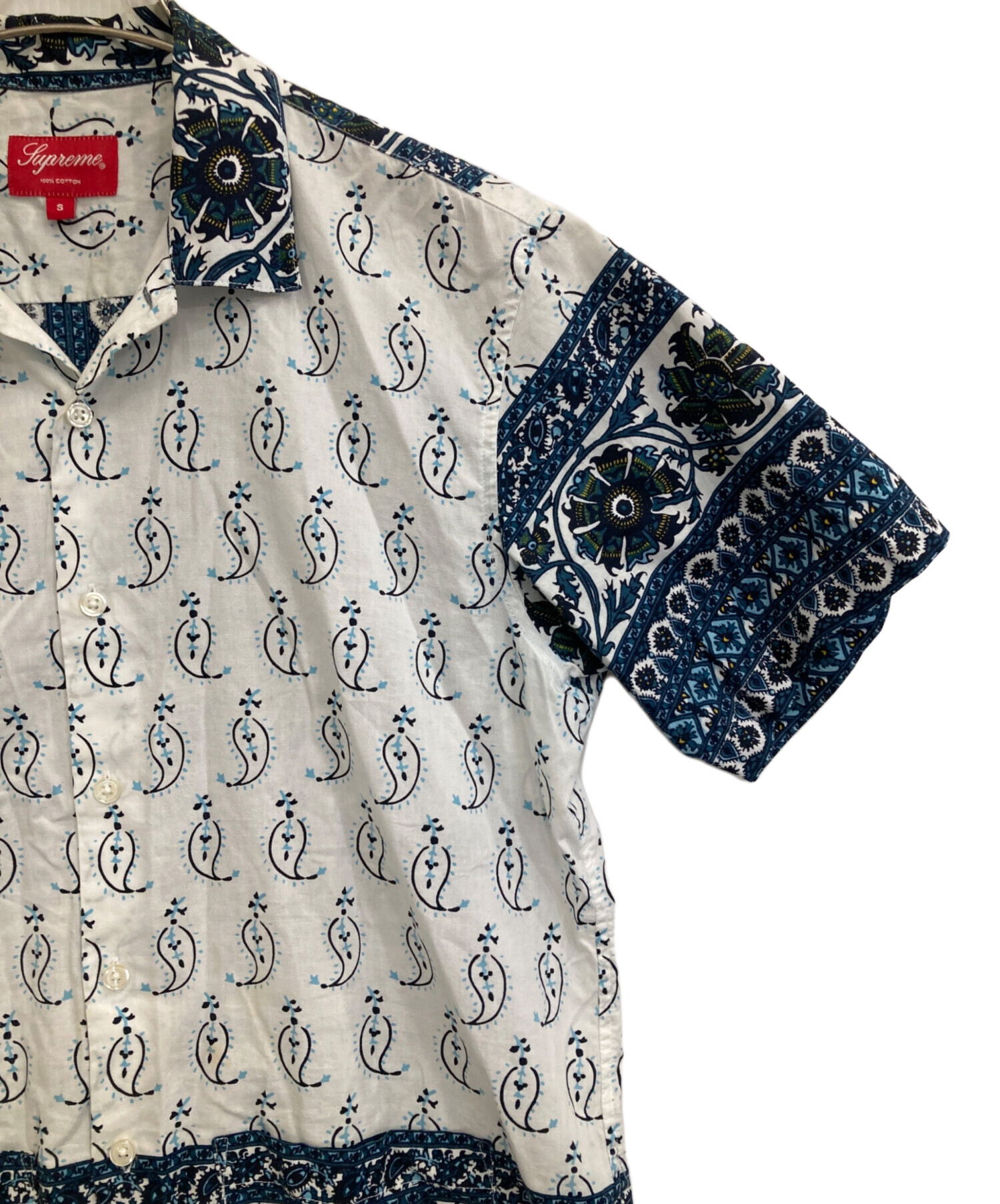 中古・古着通販】Supreme (シュプリーム) ペイズリー半袖シャツ