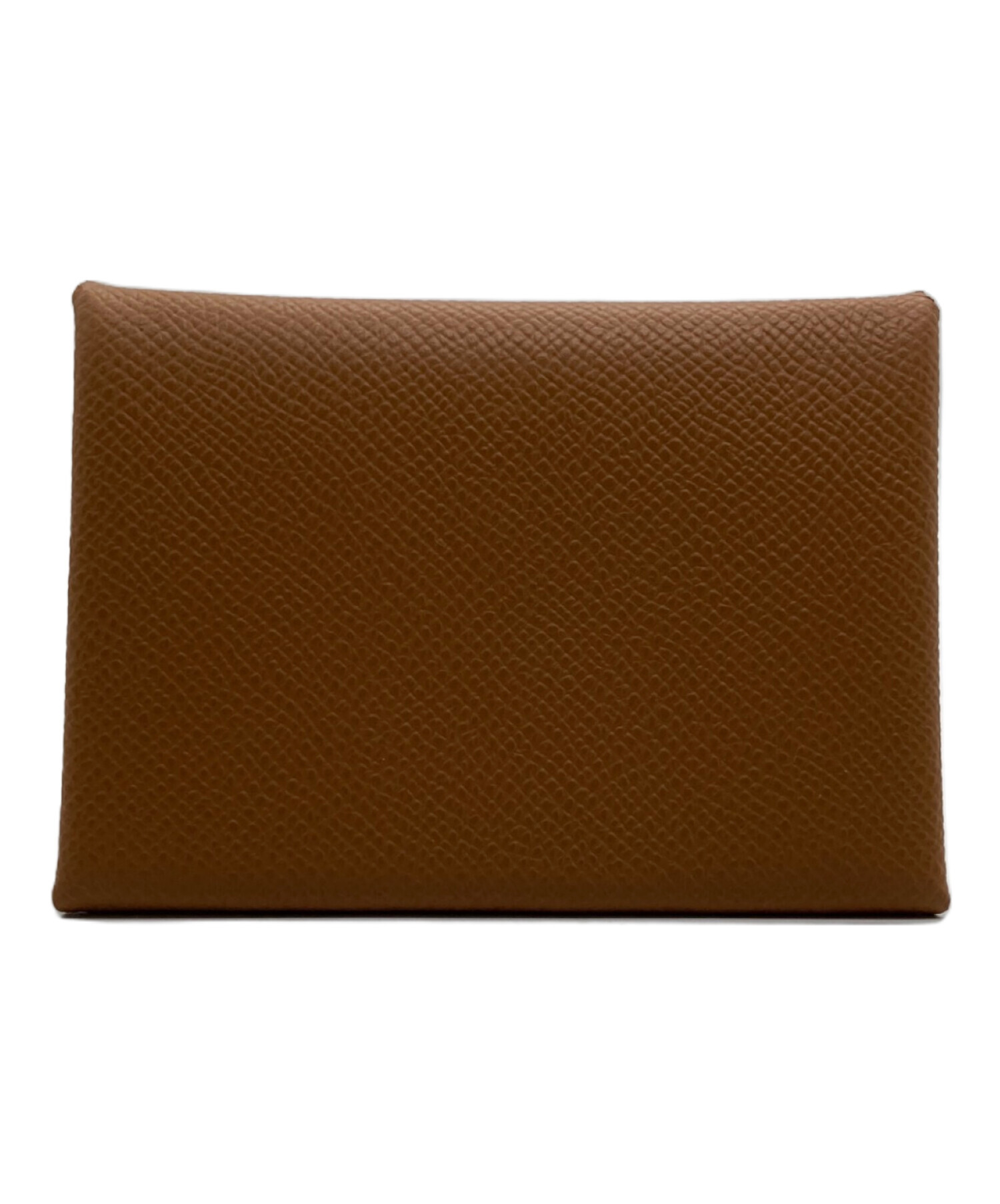 売り尽くしセール中→【美品】エルメス HERMÈSブラウン ケース HERMES（エルメス） ペンケース 型押し レザー ス ブラウン 筆記用具