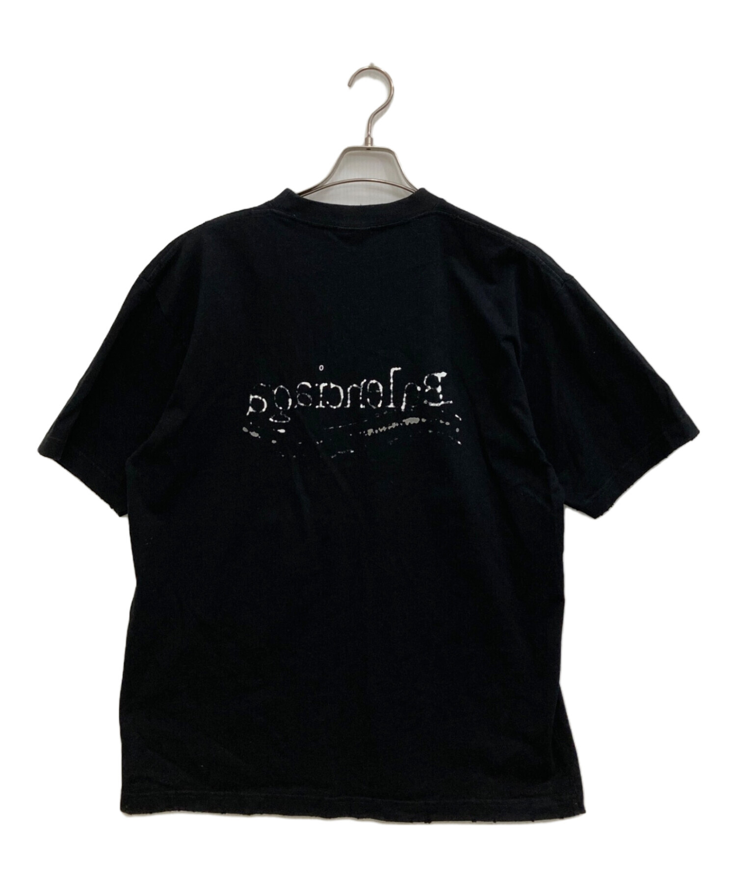 BALENCIAGA バレンシアガ Tシャツ・カットソー XS 黒 【古着】【中古】 BALENCIAGA - BALENCIAGA バレンシアガ Tシャツ・カットソー XS 黒