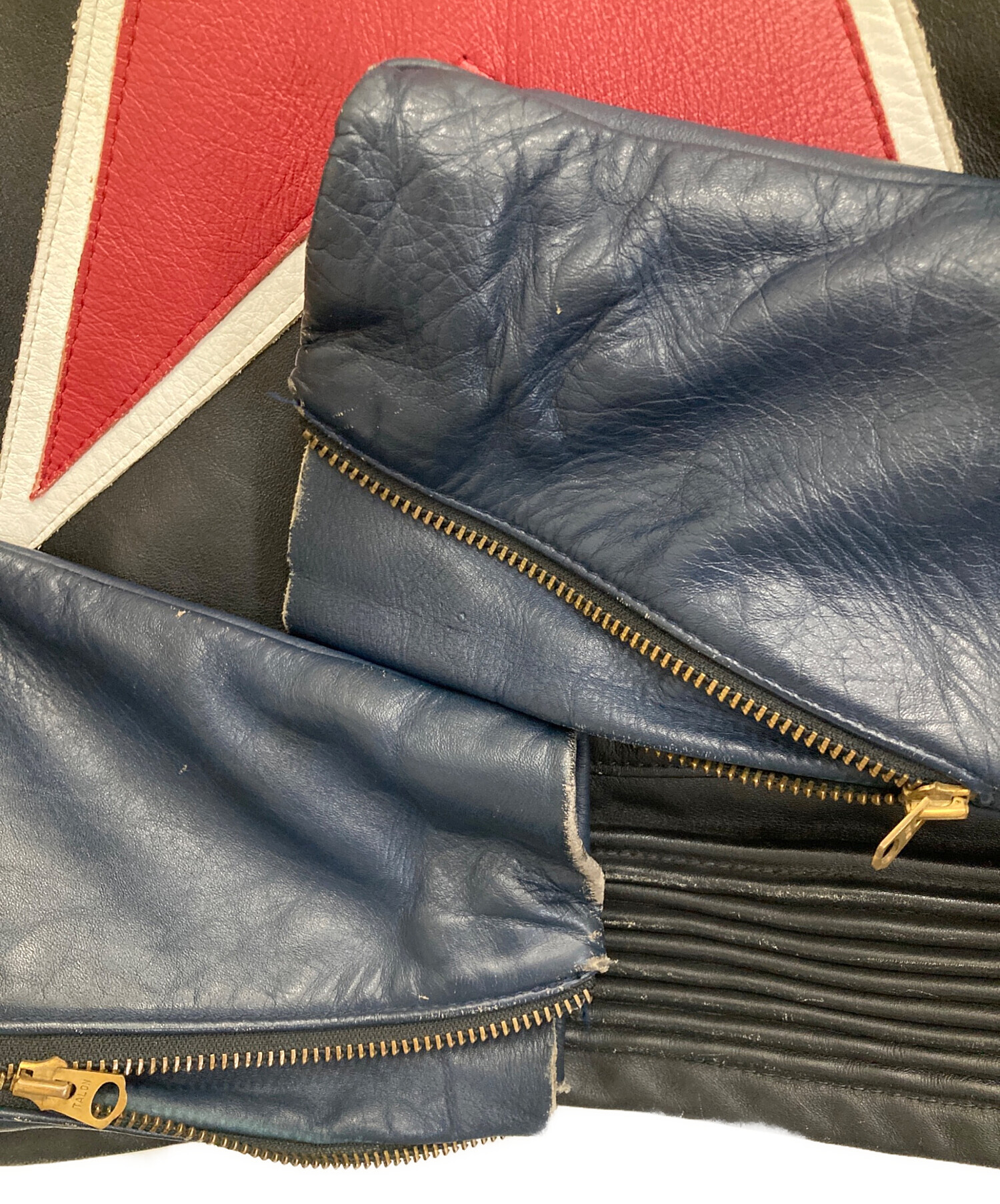 中古・古着通販】VANSON (バンソン) シングルライダースジャケット