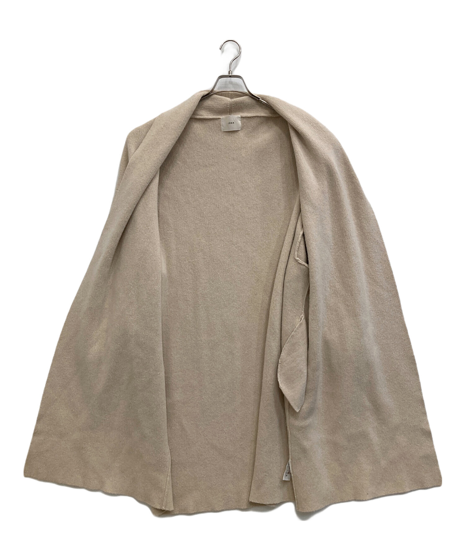 【新品•未使用】【定価49,000円】イエナ　IENAベージュ ロングコート 中古・古着通販】IENA (イエナ) シルクカシミヤ混ロングコート