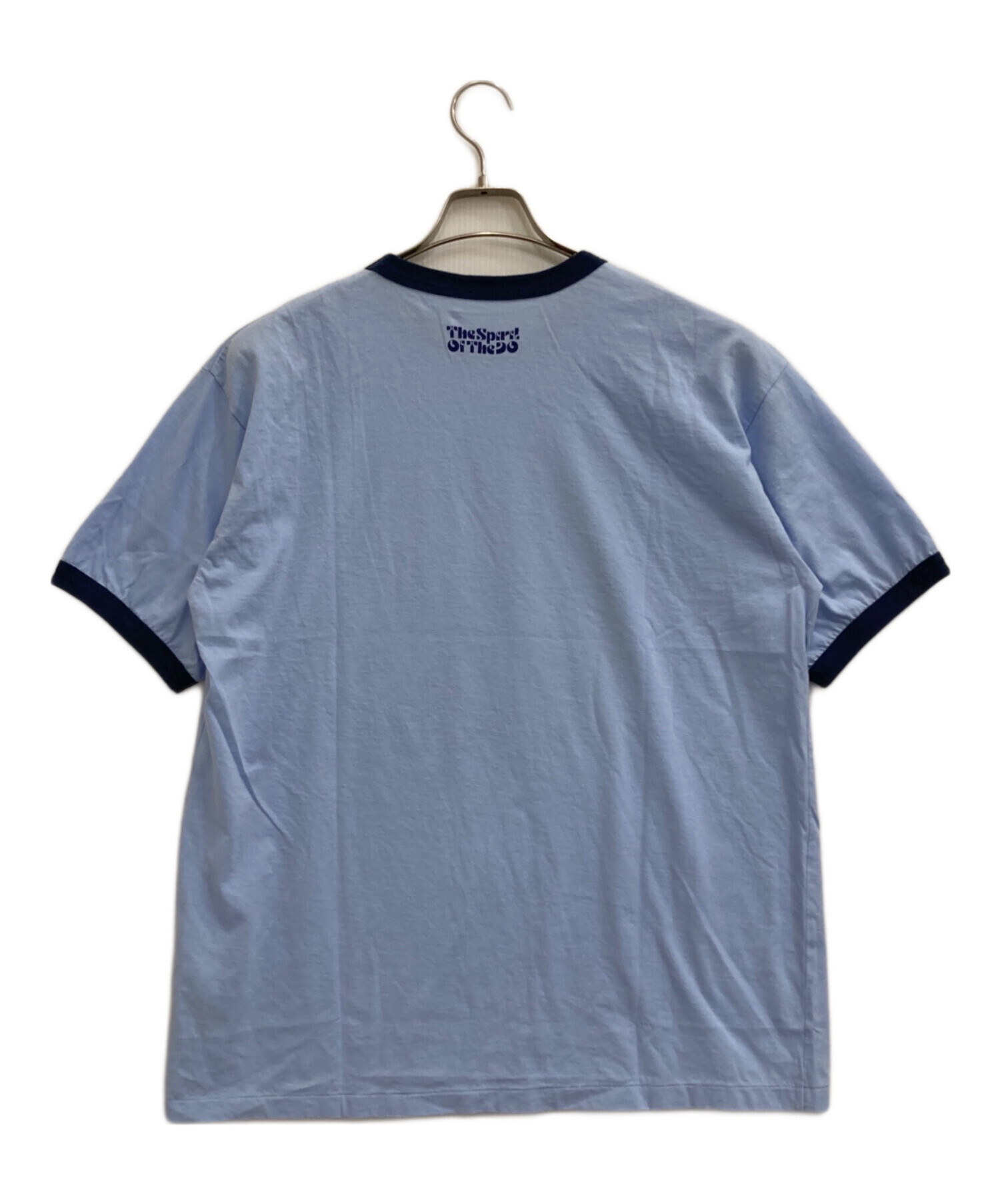中古・古着通販】NICENESS (ナイスネス) 柔道リンガーTee スカイブルー