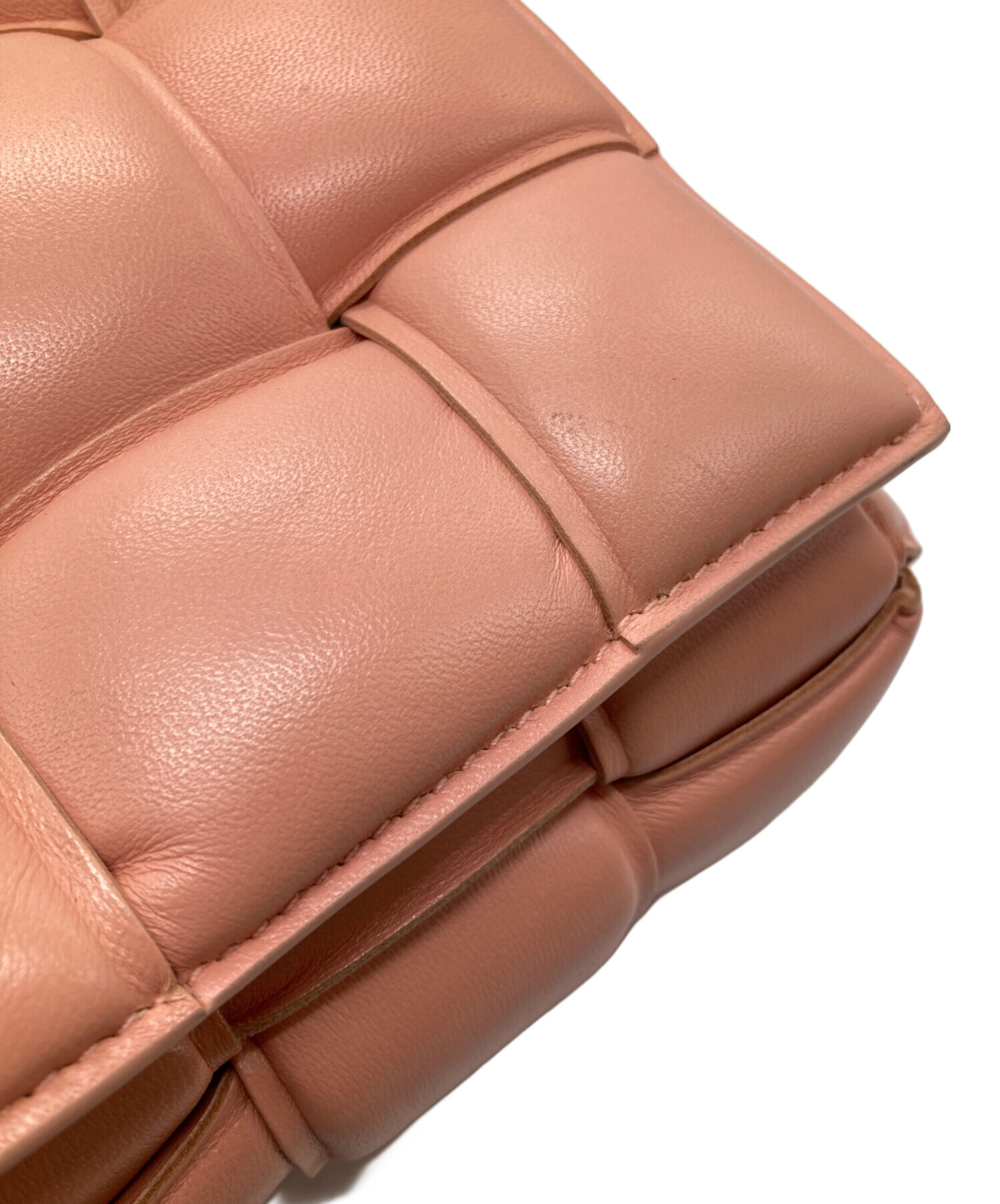BOTTEGA VENETA ボッテガベネタ ショルダーバッグ  ピンク 【古着】【中古】【送料無料】 中古・古着通販】BOTTEGA VENETA (ボッテガベネタ) ショルダーバッグ