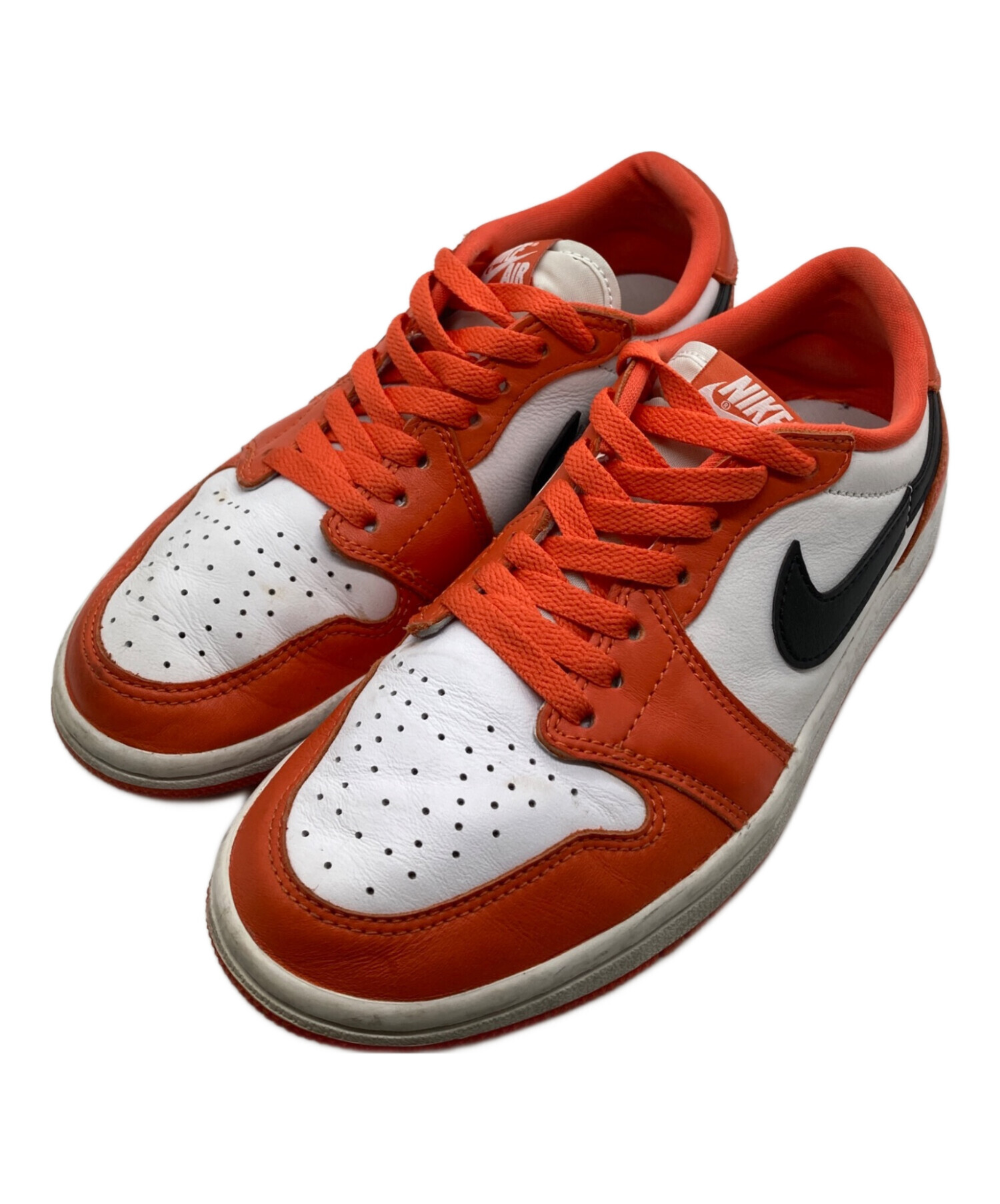中古・古着通販】NIKE (ナイキ) Air Jordan 1 LOW OG オレンジ サイズ 