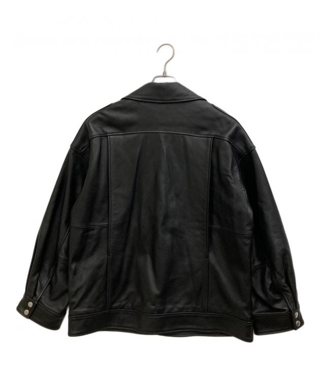 中古・古着通販】moussy (マウジー) LEATHER OVER RIDERS JACKET
