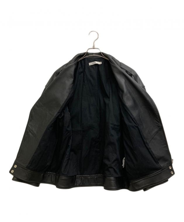 中古・古着通販】moussy (マウジー) LEATHER OVER RIDERS JACKET
