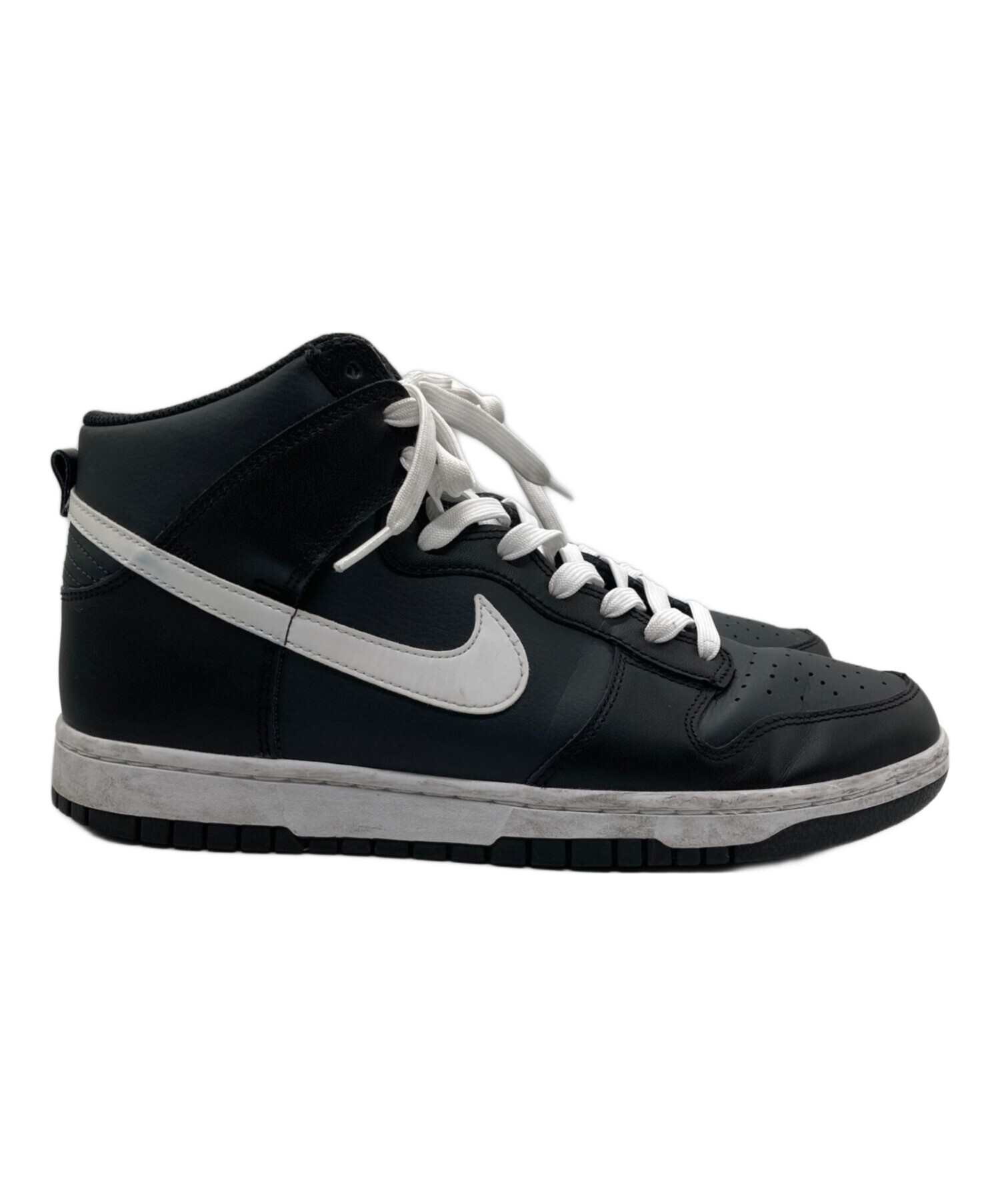 中古・古着通販】NIKE (ナイキ) ハイカットスニーカー ブラック サイズ