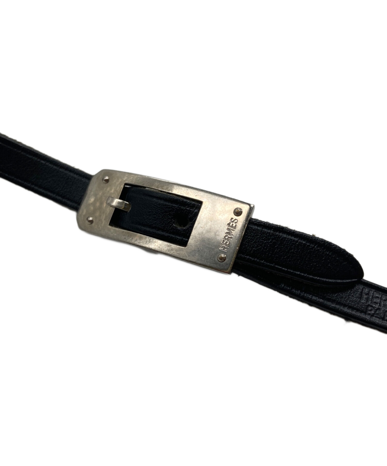 中古・古着通販】HERMES (エルメス) アルディオンチョーカー ブラック