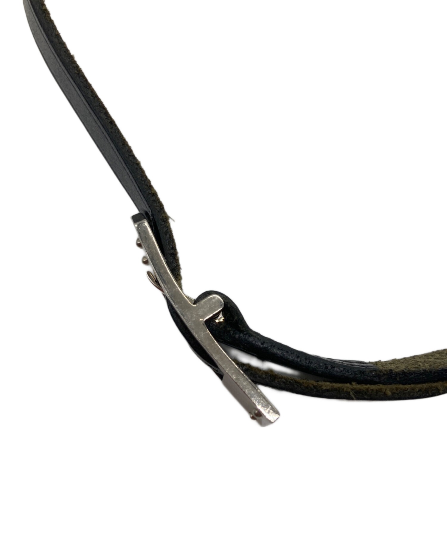 中古・古着通販】HERMES (エルメス) アルディオンチョーカー ブラック