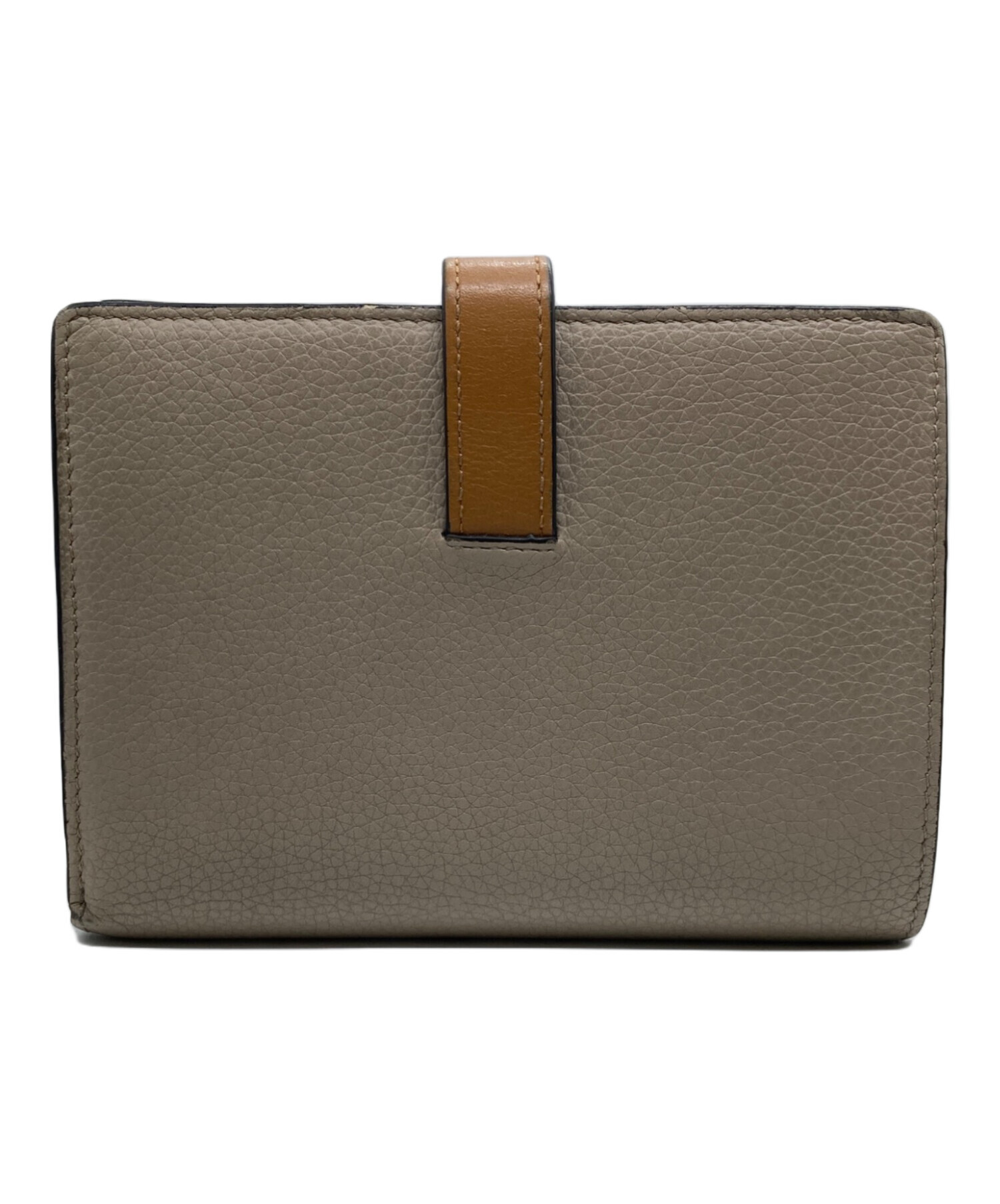 中古・古着通販】LOEWE (ロエベ) バーティカルウォレット グレー 