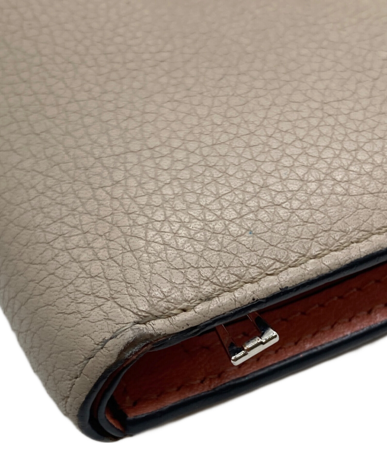 中古・古着通販】LOEWE (ロエベ) バーティカルウォレット グレー