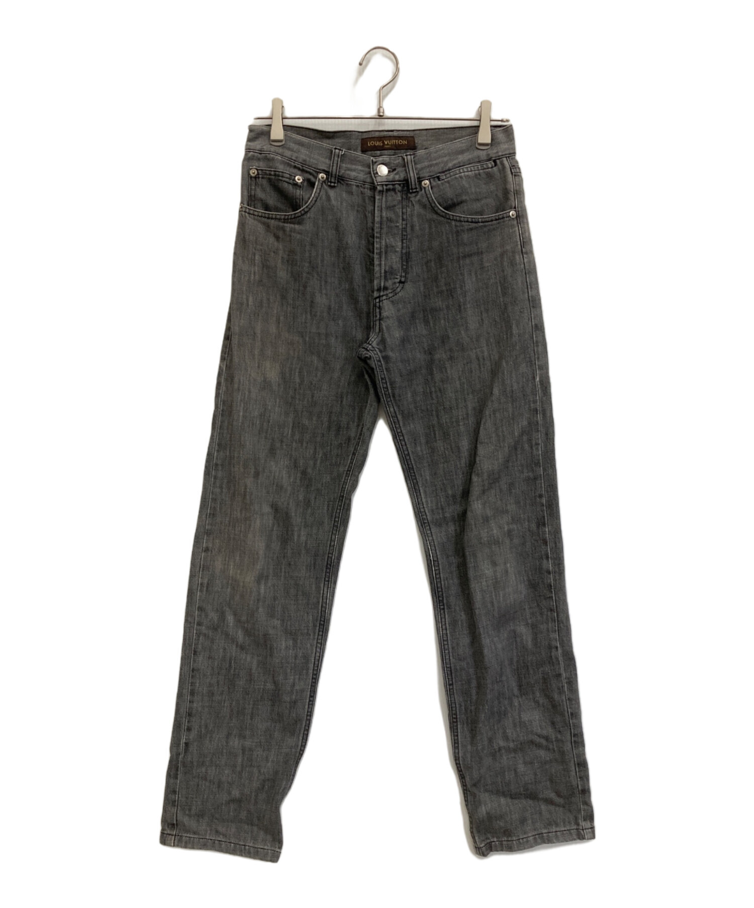 中古・古着通販】LOUIS VUITTON (ルイ ヴィトン) デニムパンツ グレー 
