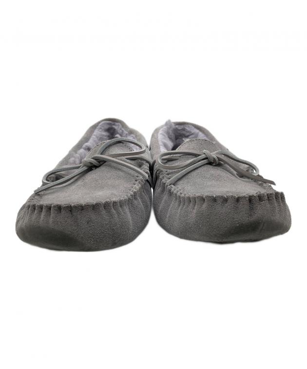 中古・古着通販】UGG (アグ) モカシンシューズ グレー サイズ:25