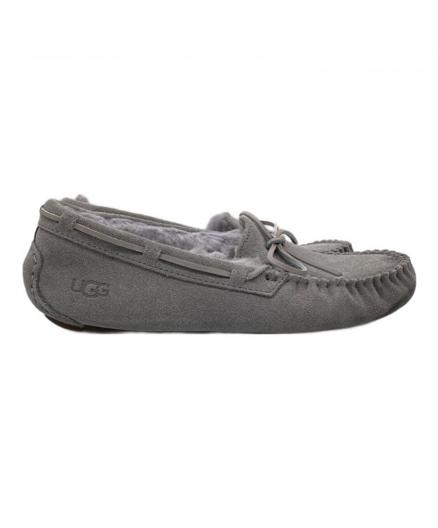 中古・古着通販】UGG (アグ) モカシンシューズ グレー サイズ:25