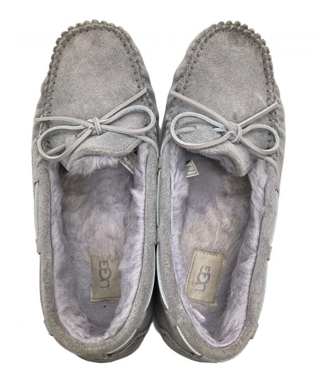 中古・古着通販】UGG (アグ) モカシンシューズ グレー サイズ:25