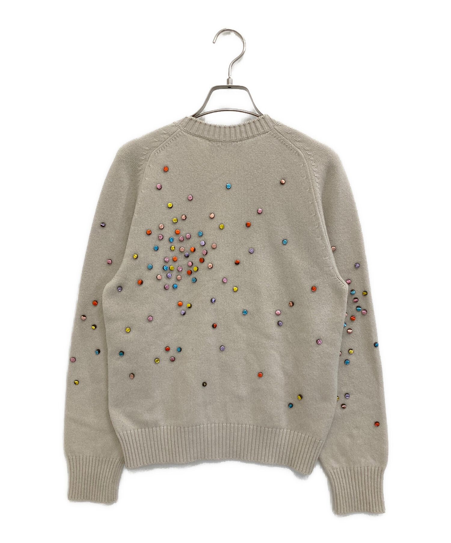 中古・古着通販】CHANEL (シャネル) ココマークカシミヤビジューニット