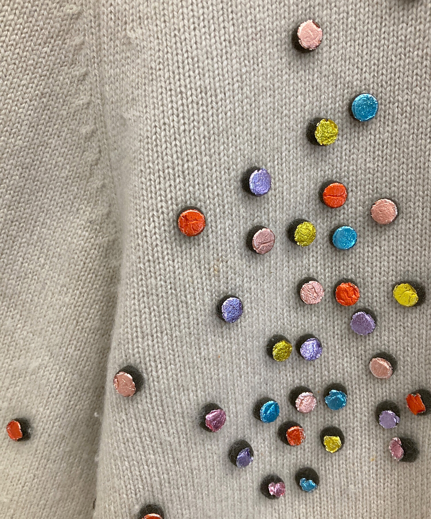 中古・古着通販】CHANEL (シャネル) ココマークカシミヤビジューニット