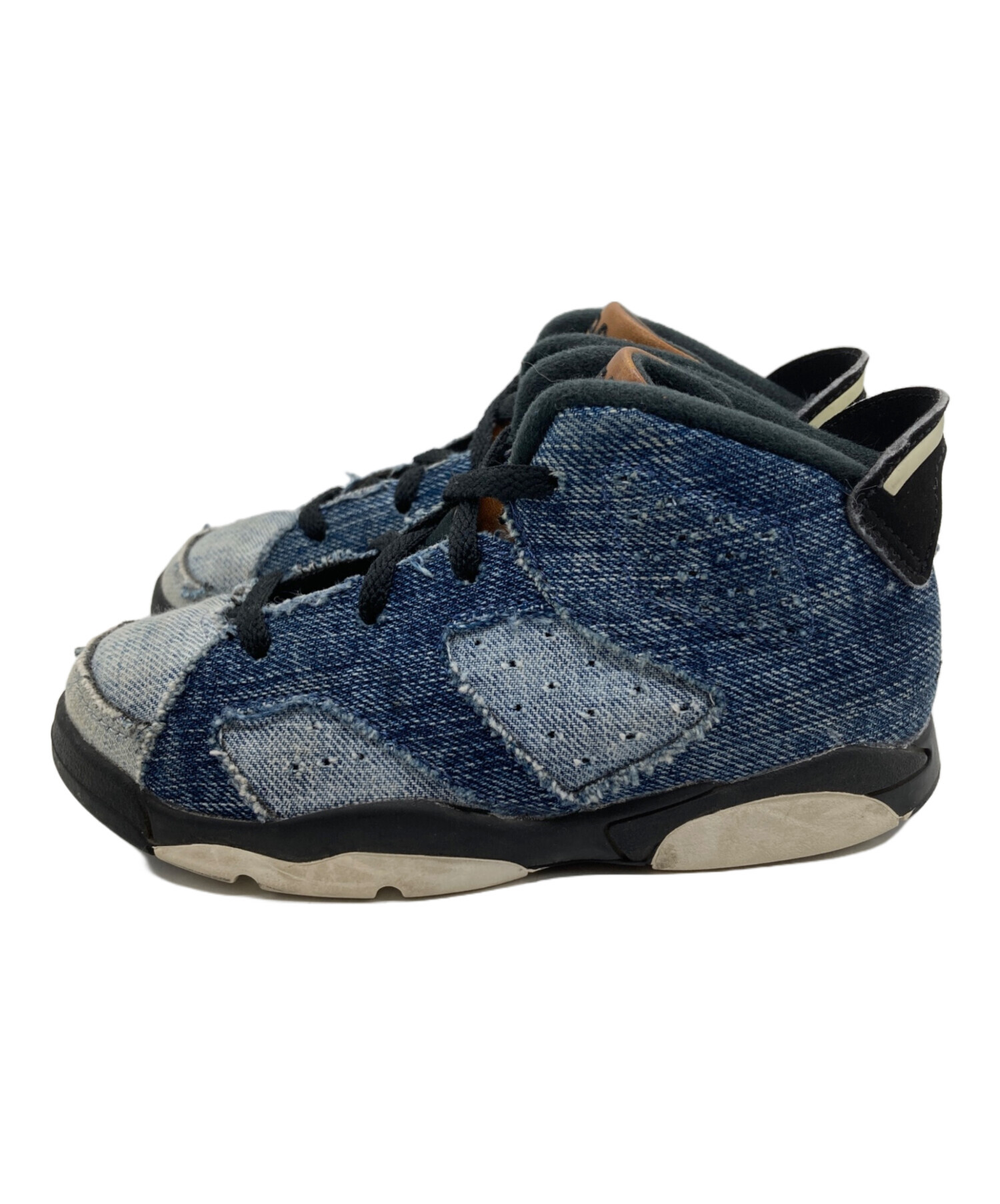 中古・古着通販】NIKE (ナイキ) Air Jordan 6 Retro (TD) Washed Denim 