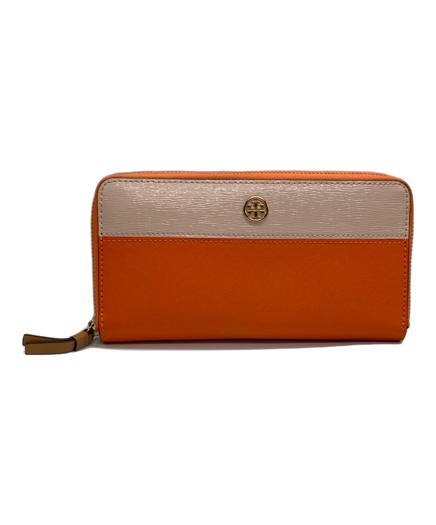 中古・古着通販】TORY BURCH (トリーバーチ) 長財布 オレンジ