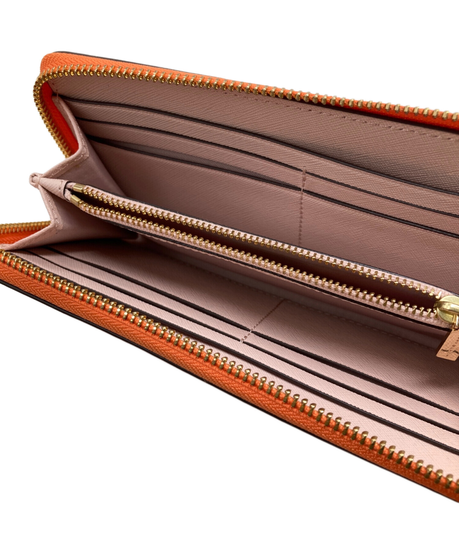 中古・古着通販】TORY BURCH (トリーバーチ) 長財布 オレンジ