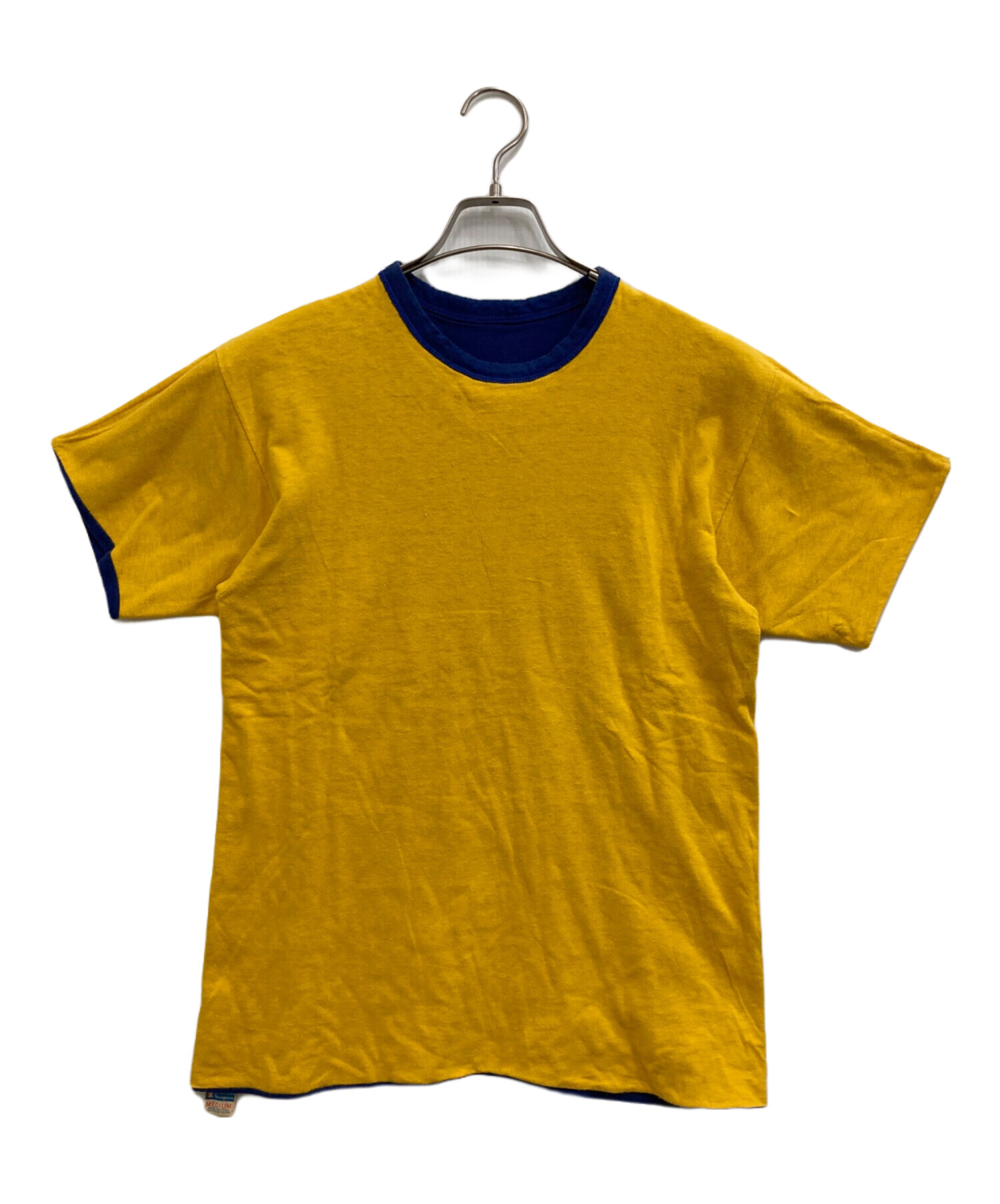 中古・古着通販】Champion (チャンピオン) Tシャツ イエロー サイズ:M 
