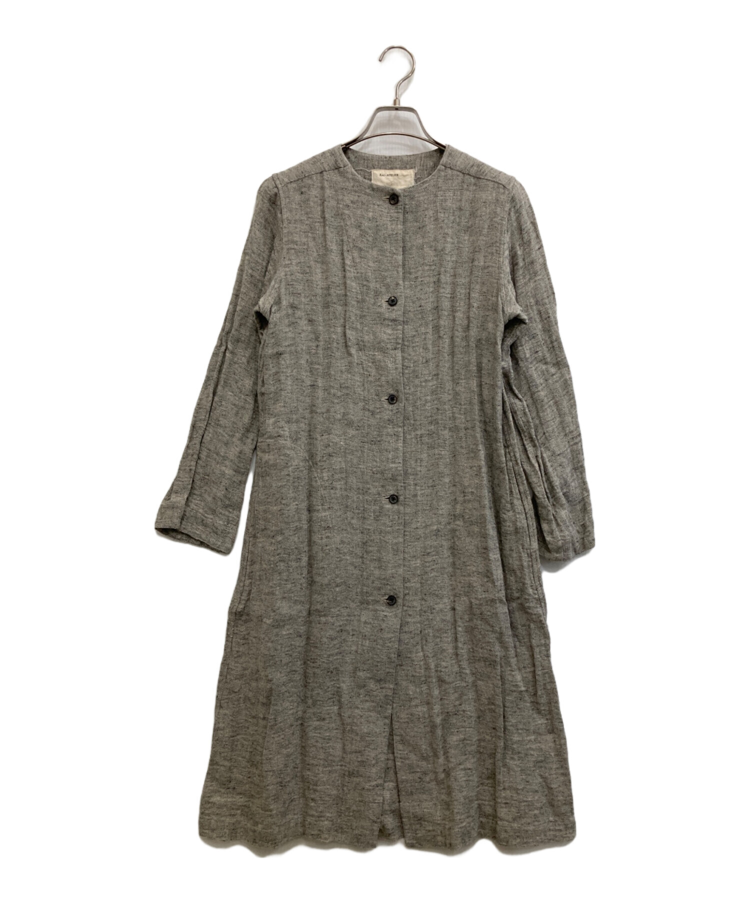 中古・古着通販】rai・atelier (ライアトリエ) リネンワンピース 中古・古着通販】rai・atelier (ライアトリエ) リネンワンピース