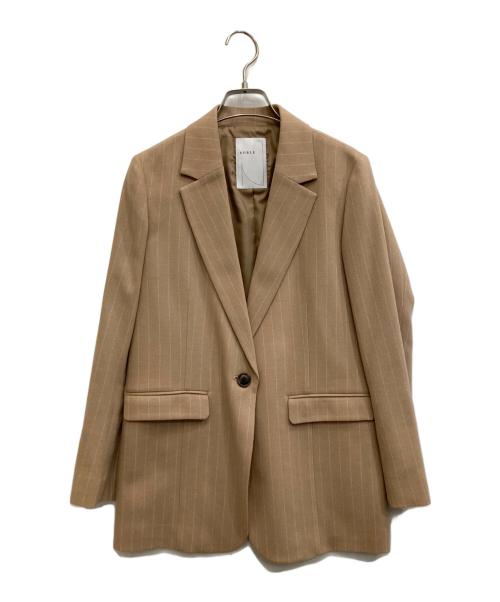 中古・古着通販】Noble (ノーブル) テーラードジャケット ブラウン