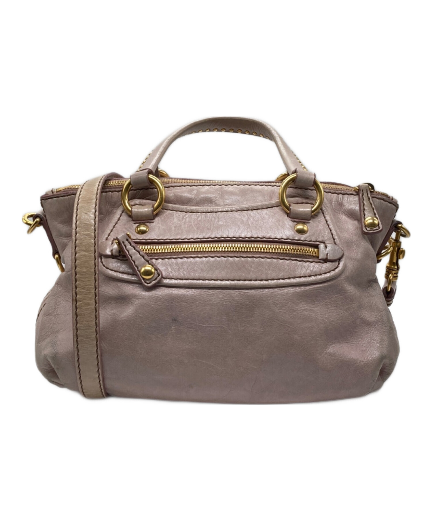 中古・古着通販】MIU MIU (ミュウミュウ) ハートチャーム2WAYバッグ 