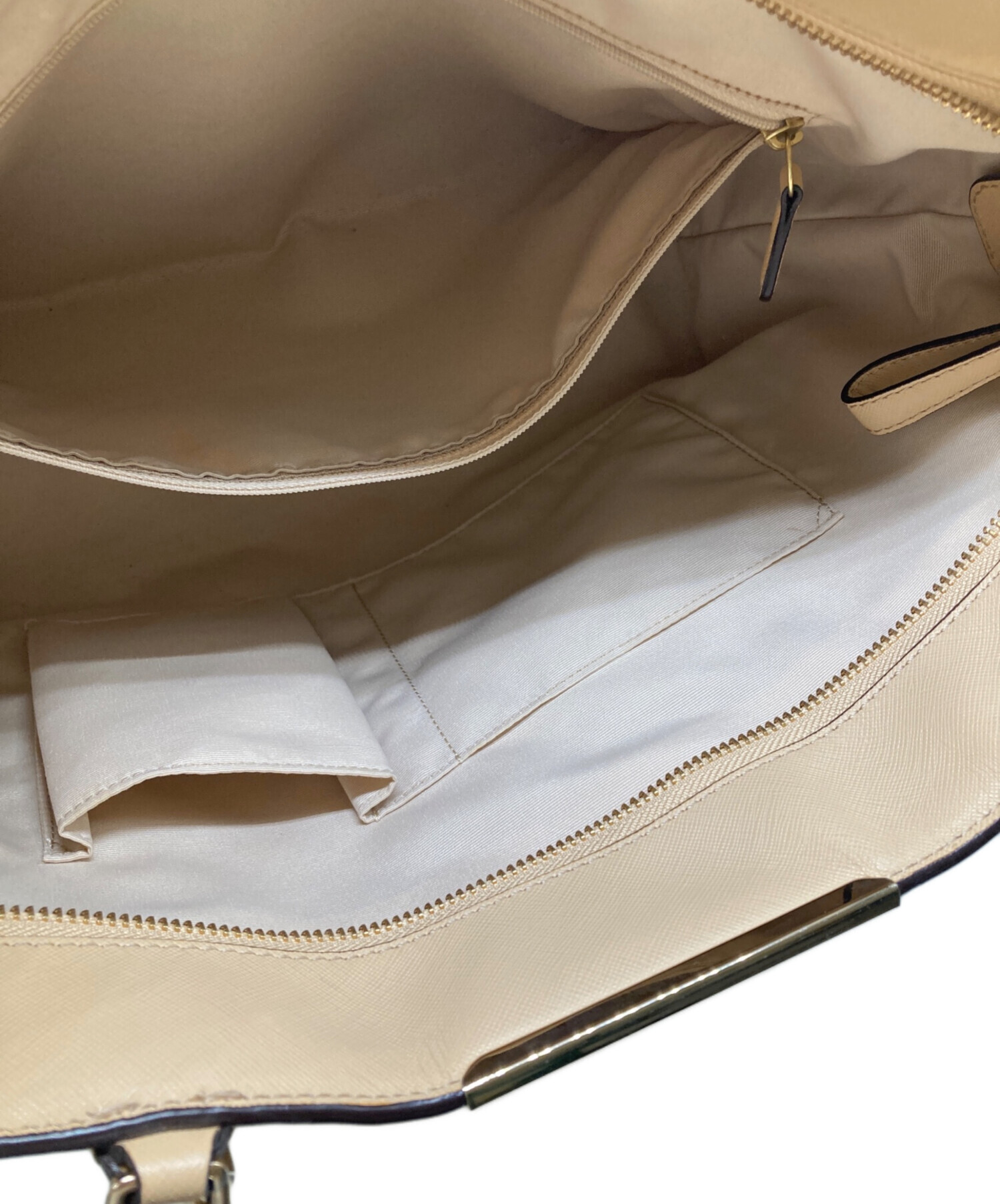 中古　COACH ベージュ トートバッグ 中古・古着通販】COACH (コーチ) ビートートバッグ ベージュバイ