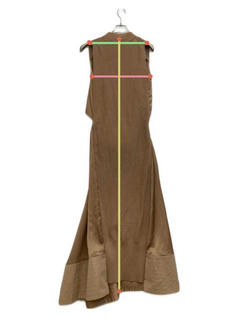 中古・古着通販】sacai (サカイ) ノースリーブ ロングワンピース