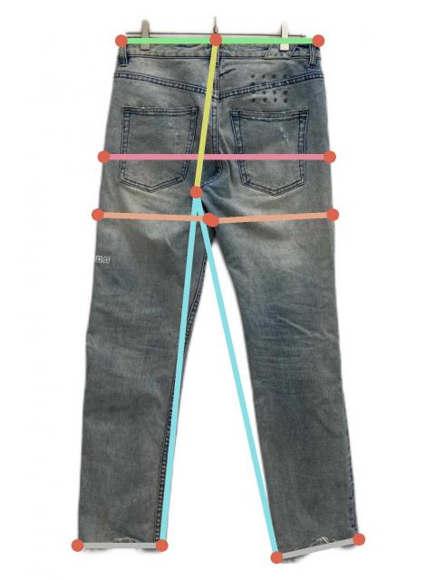 こ*つ様 ksubi 28inch 即決してください 中古・古着通販】Ksubi (スビ) デニムパンツ インディゴ サイズ:30
