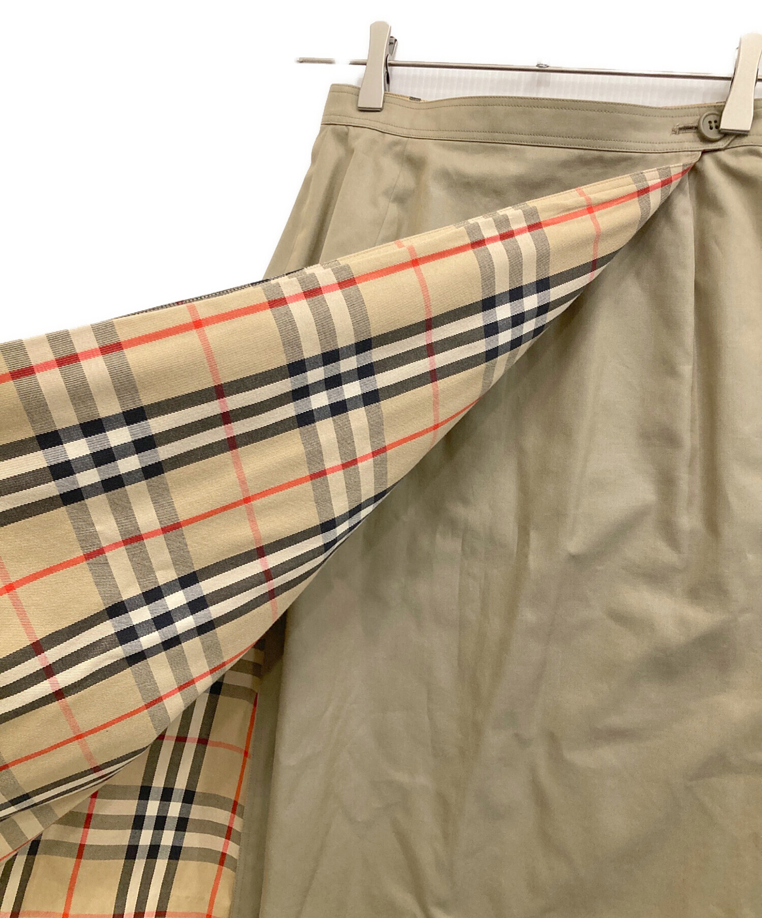 中古・古着通販】Burberry's (バーバリーズ) 巻きスカート ベージュ