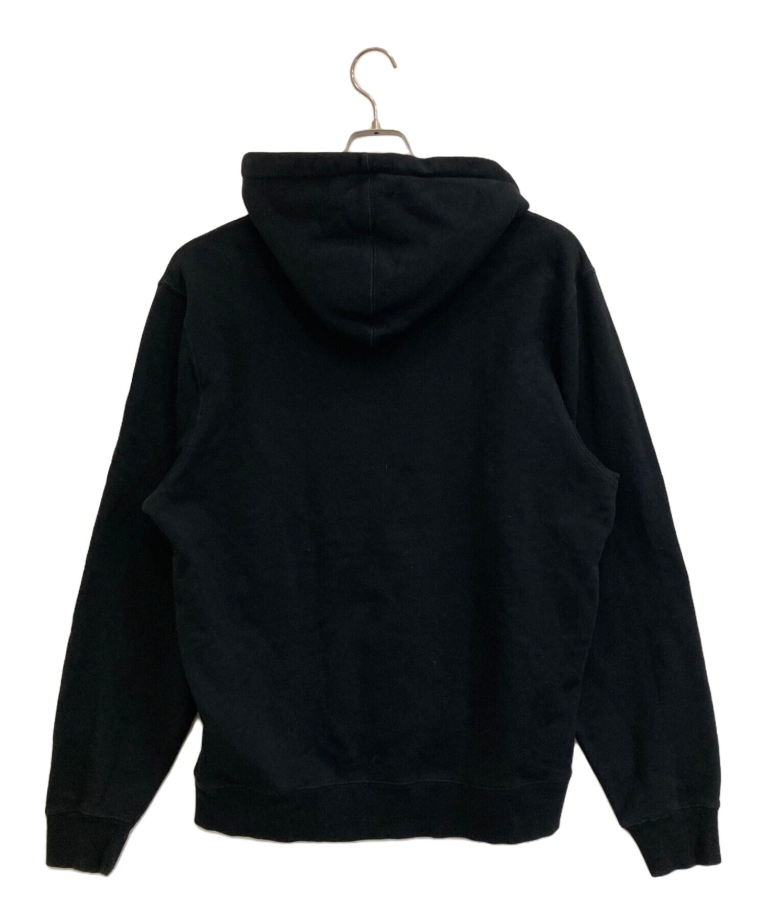 中古・古着通販】stussy (ステューシー) 刺繍ロゴパーカー ブラック 
