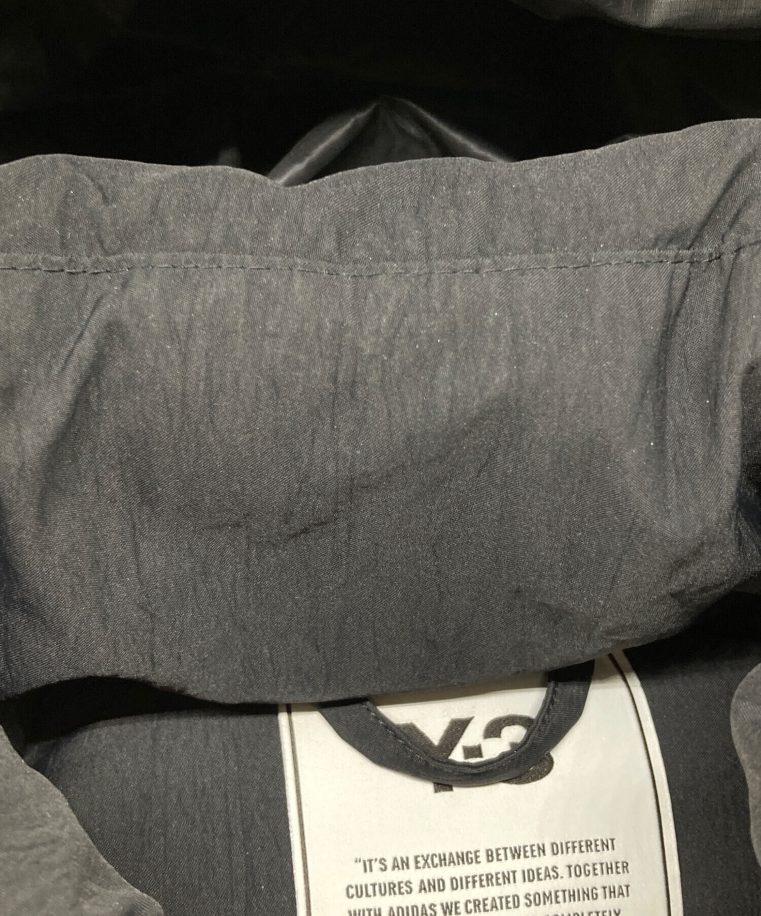 中古・古着通販】Y-3 (ワイスリー) ダウンジャケット ブラック サイズ