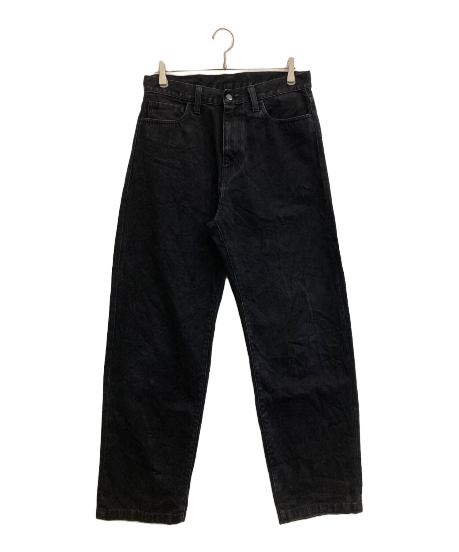 中古・古着通販】CarHartt (カーハート) デニムパンツ ブラック サイズ 