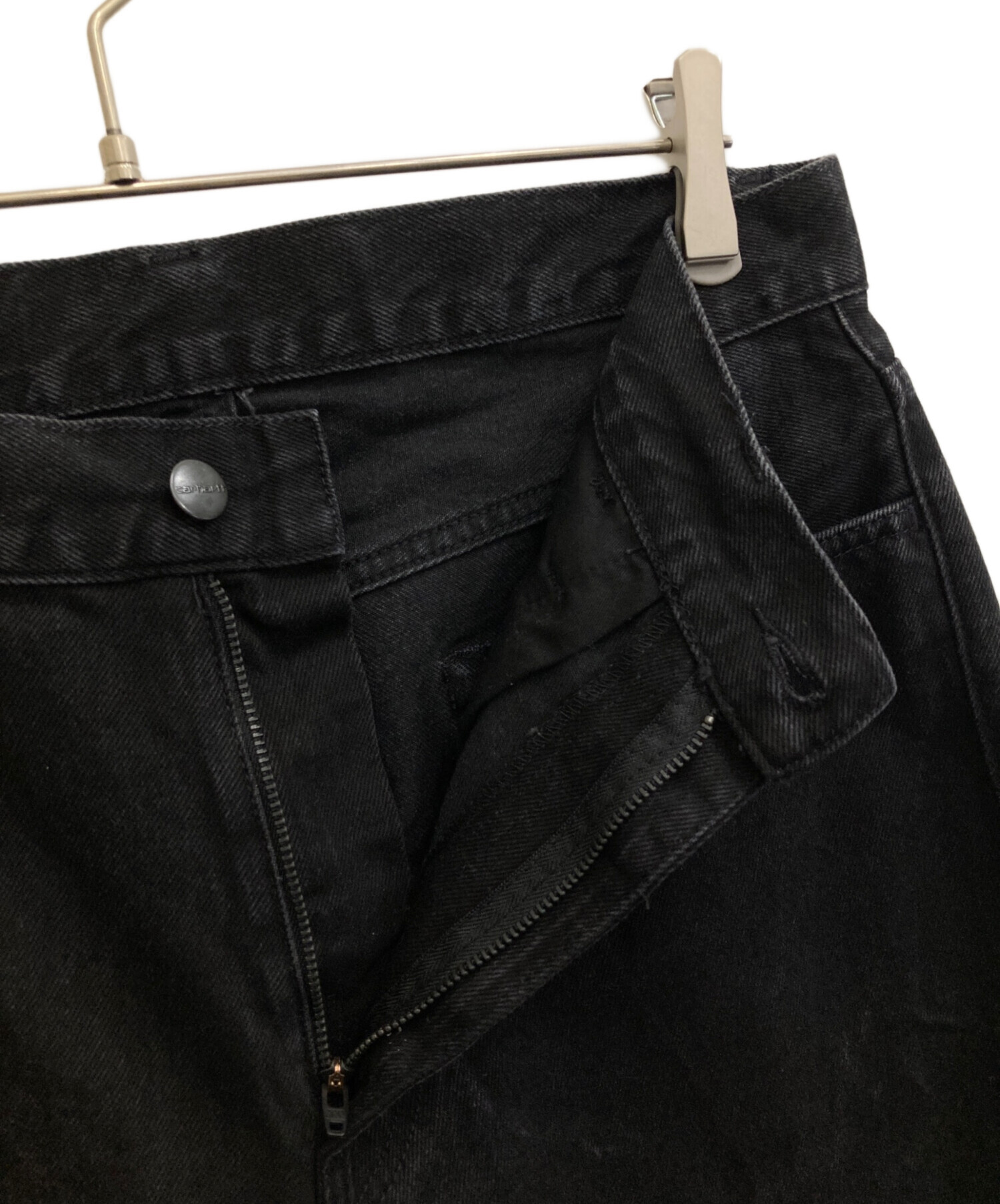 中古・古着通販】CarHartt (カーハート) デニムパンツ ブラック サイズ