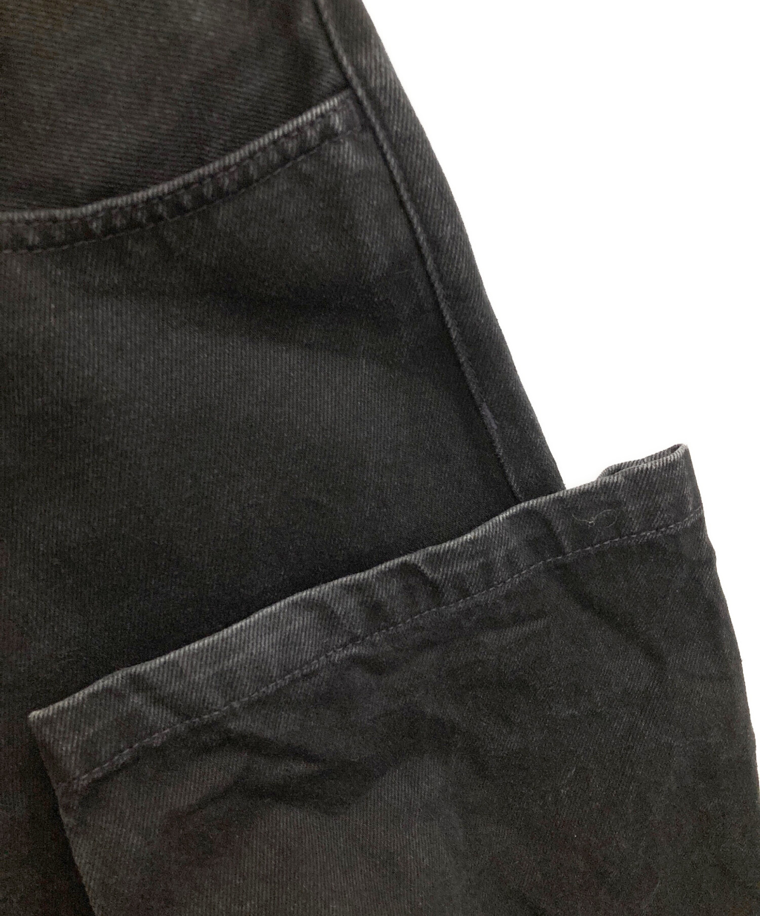 中古・古着通販】CarHartt (カーハート) デニムパンツ ブラック サイズ