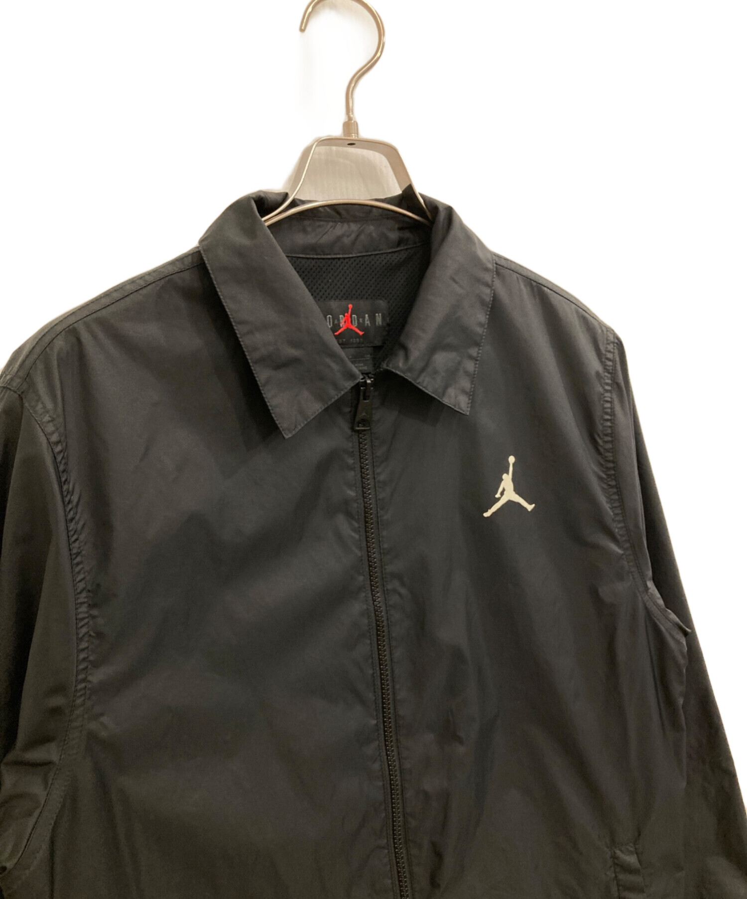 中古・古着通販】JORDAN (ジョーダン) ナイロンジャケット ブラック