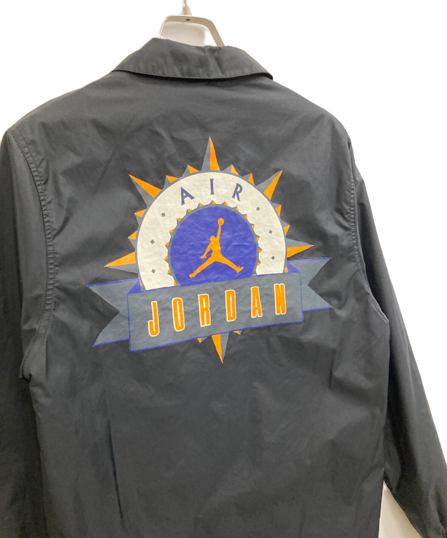 中古・古着通販】JORDAN (ジョーダン) ナイロンジャケット ブラック 