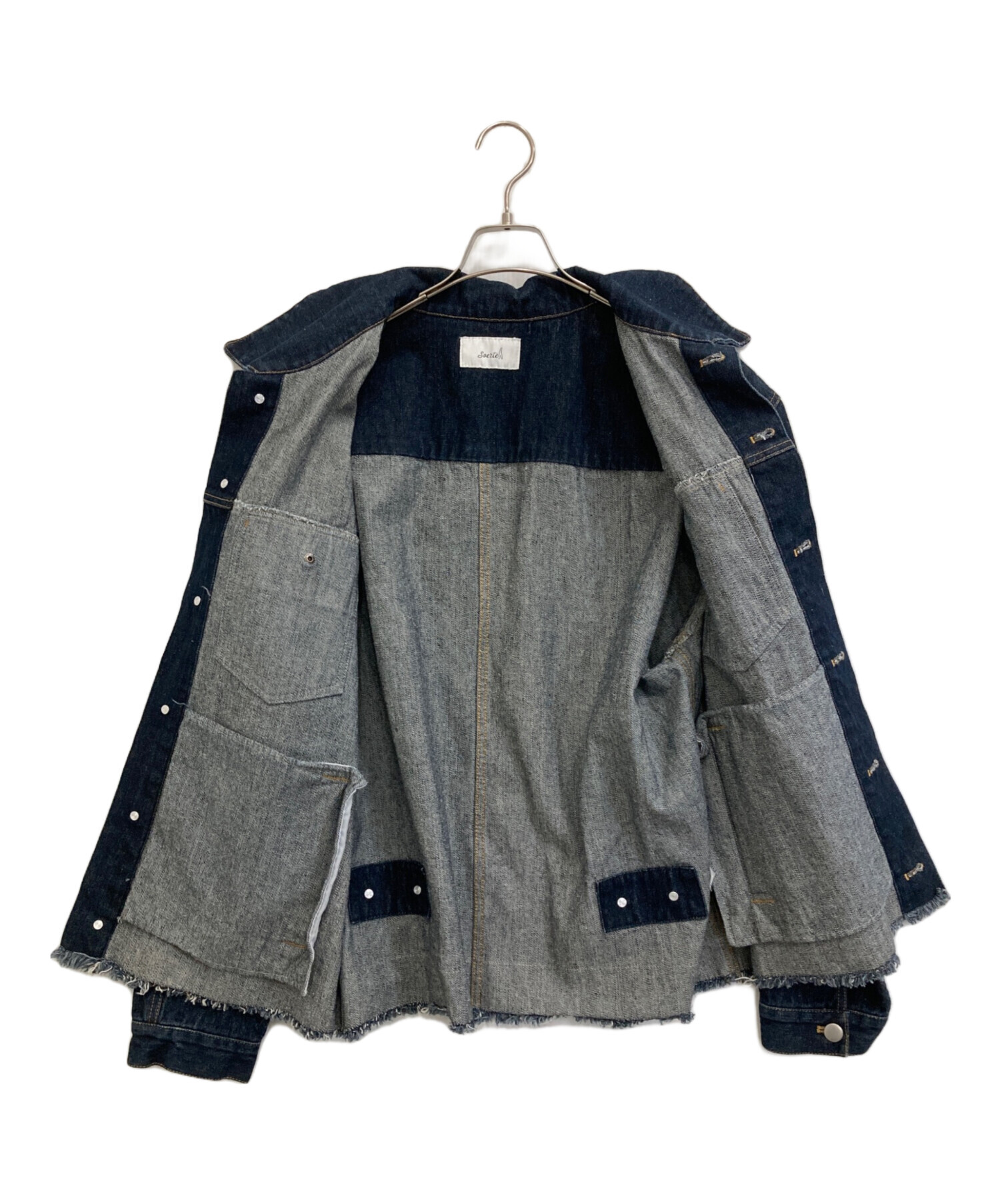 中古・古着通販】soerte (ソエルテ) デニムジャケット インディゴ