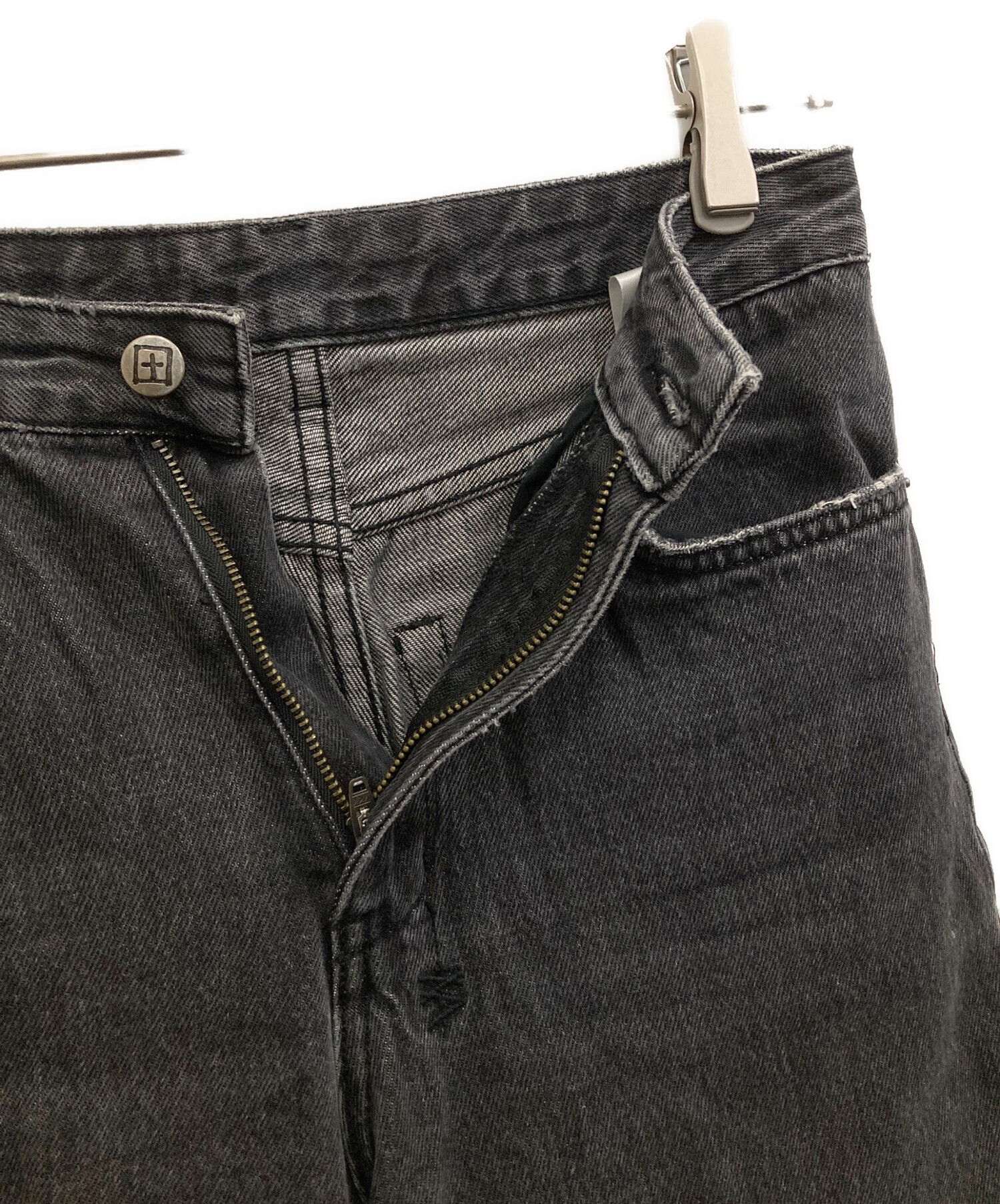 中古・古着通販】Ksubi (スビ) デニムパンツ グレー サイズ:24