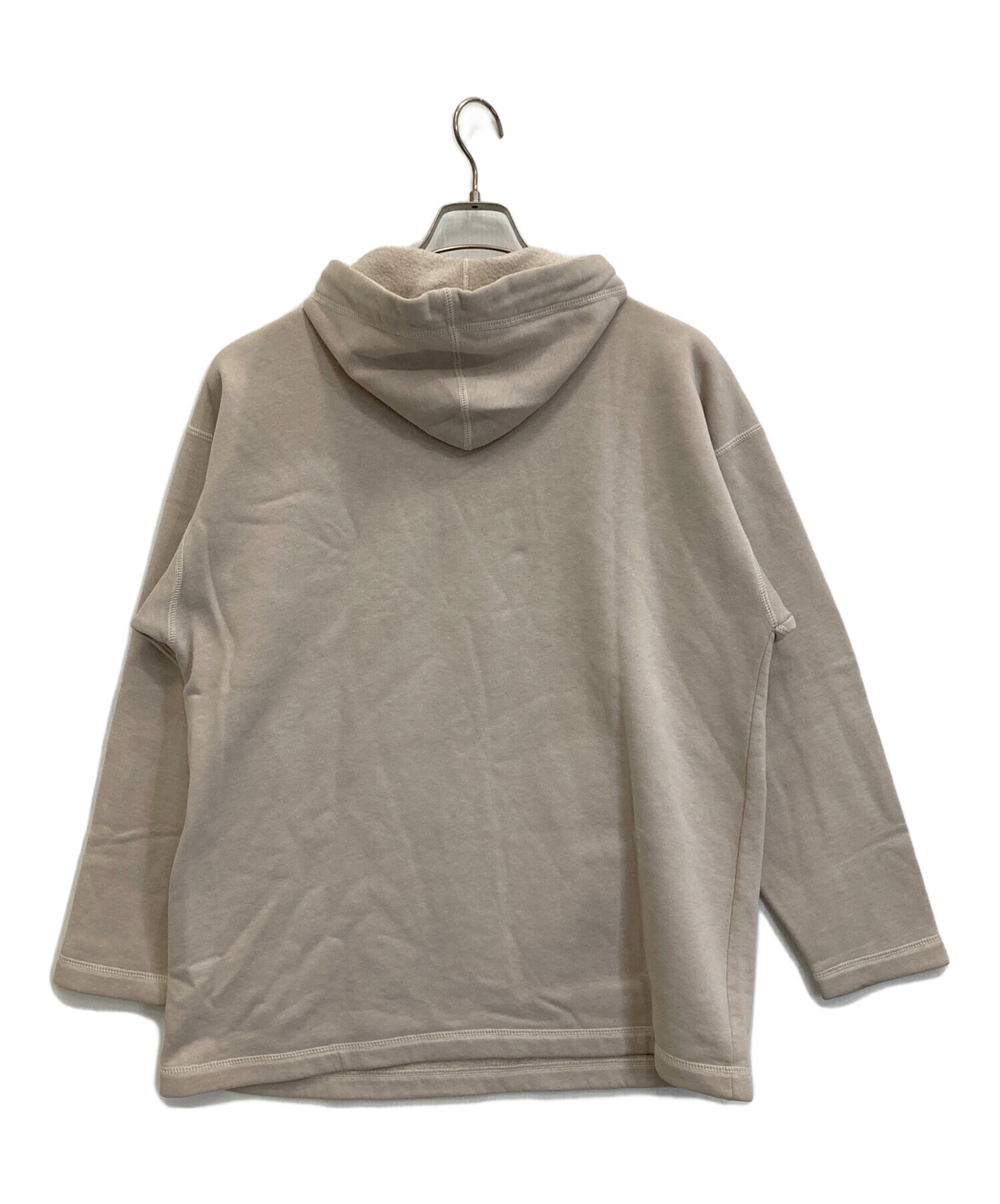 中古・古着通販】stussy (ステューシー) パーカー ベージュ サイズ:M 