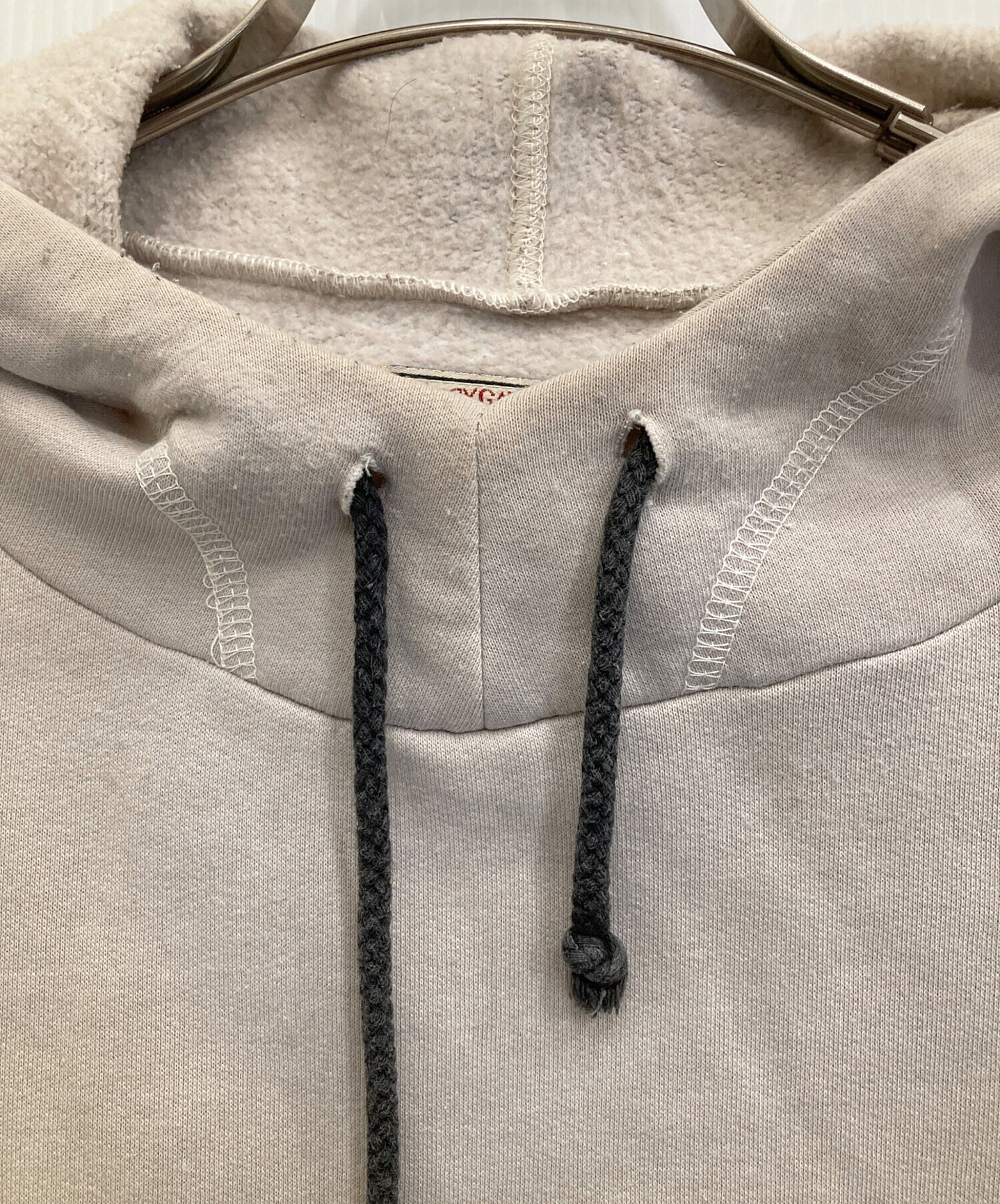 中古・古着通販】stussy (ステューシー) パーカー ベージュ サイズ:M 
