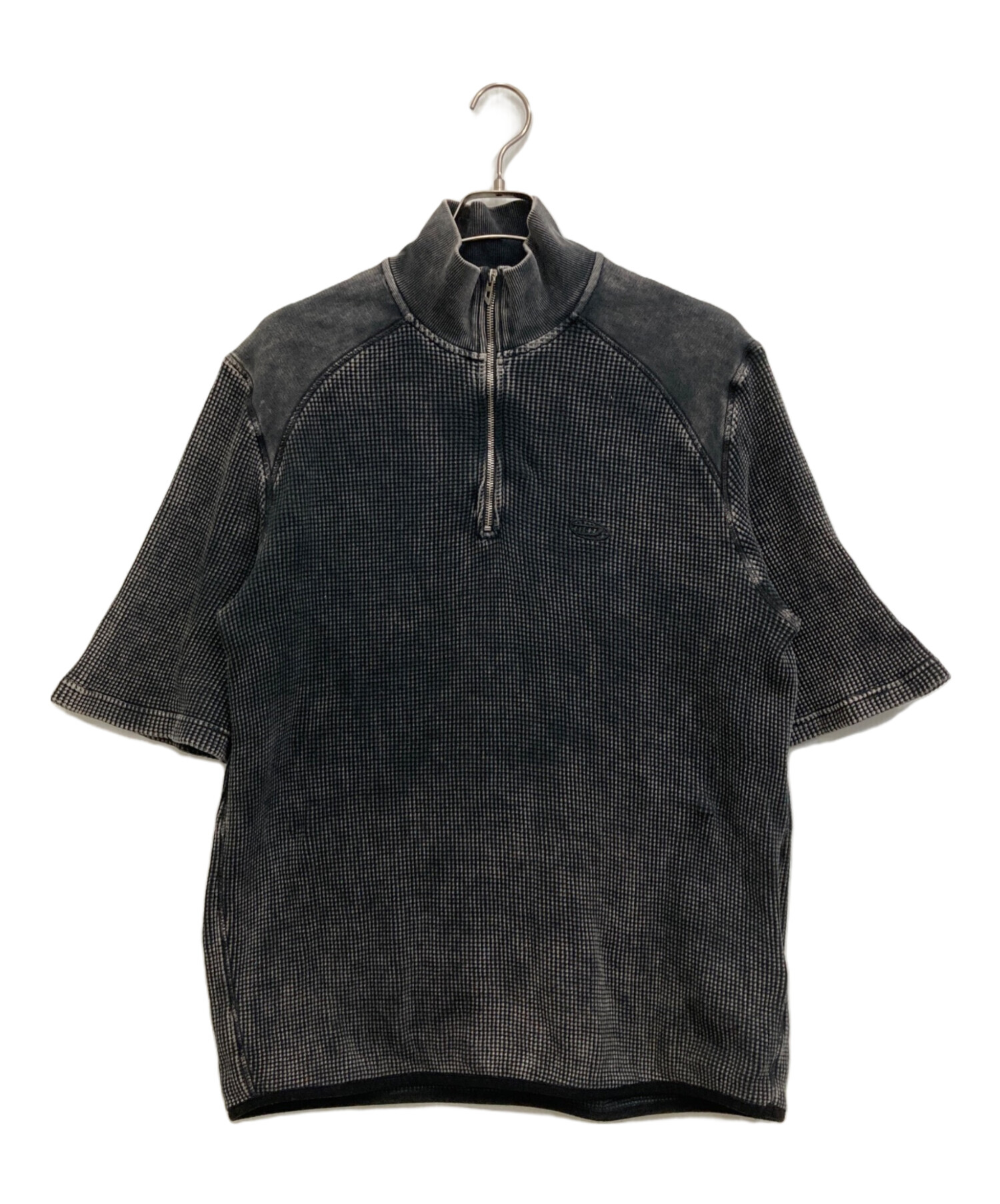 中古・古着通販】DIESEL (ディーゼル) S-WAFCOOL ハーフジップ半袖