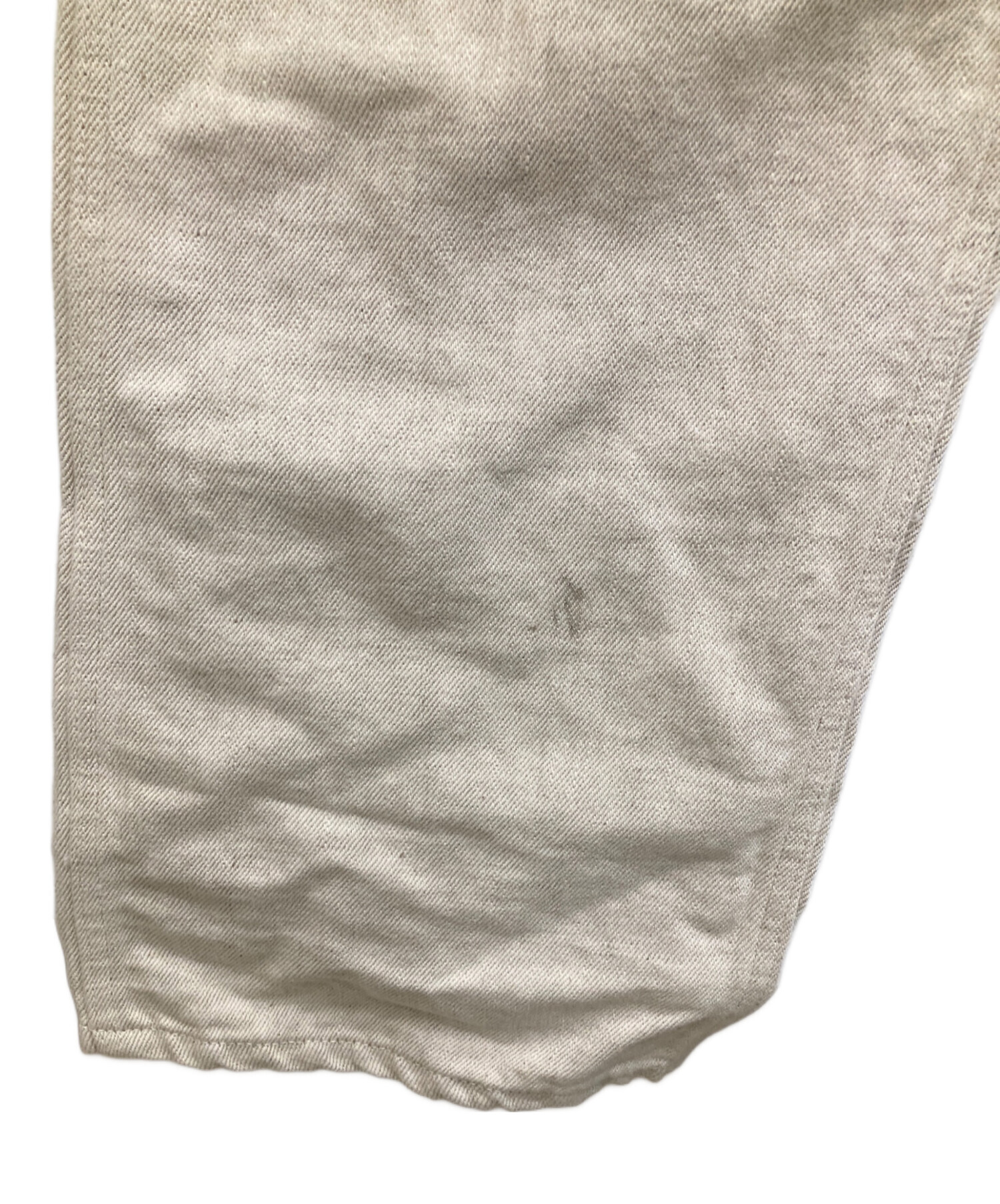 中古・古着通販】oblada (オブラダ) リネン混オーバーオール ベージュ