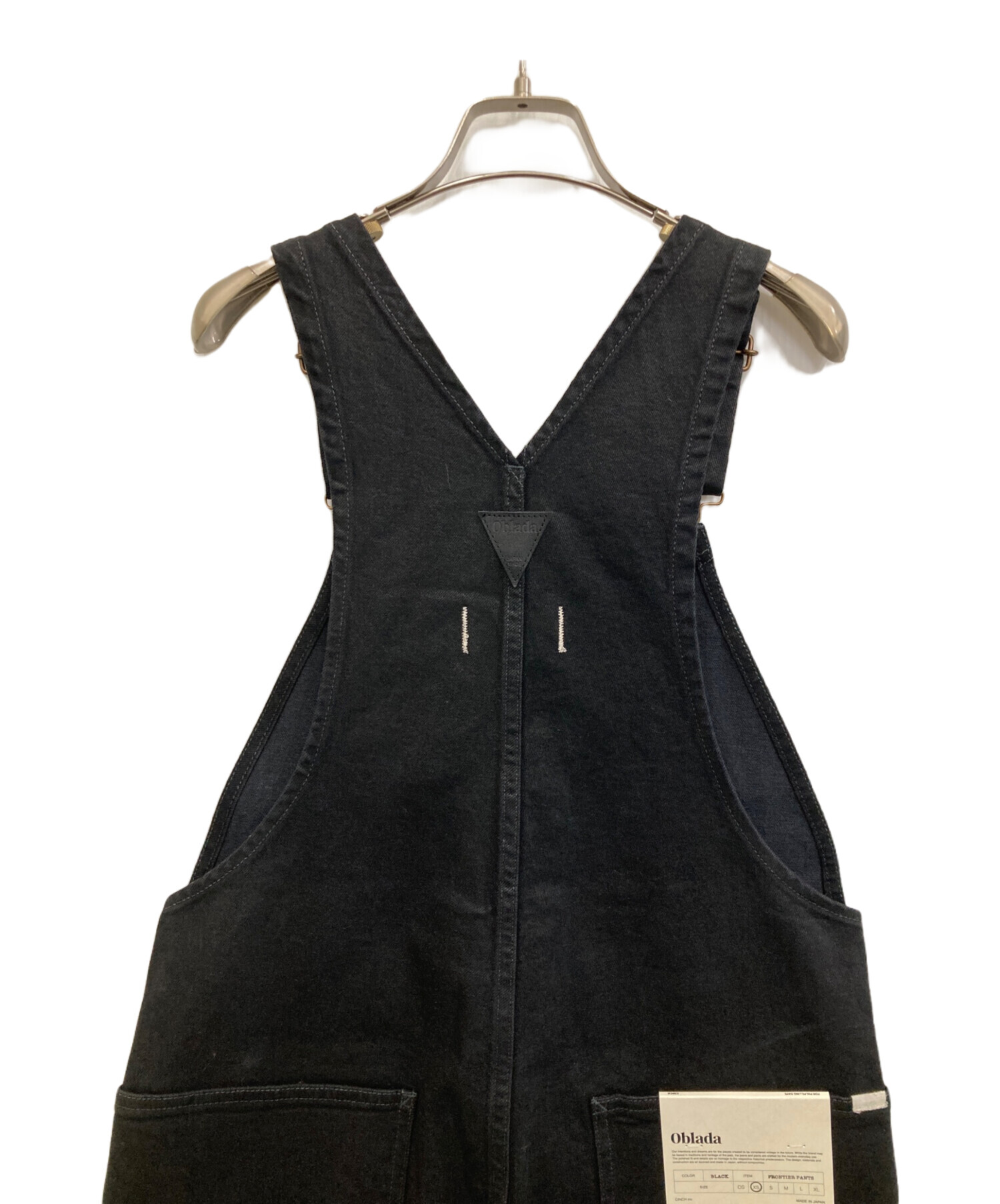 中古・古着通販】oblada (オブラダ) FRONTIER PANTS ブラック サイズ